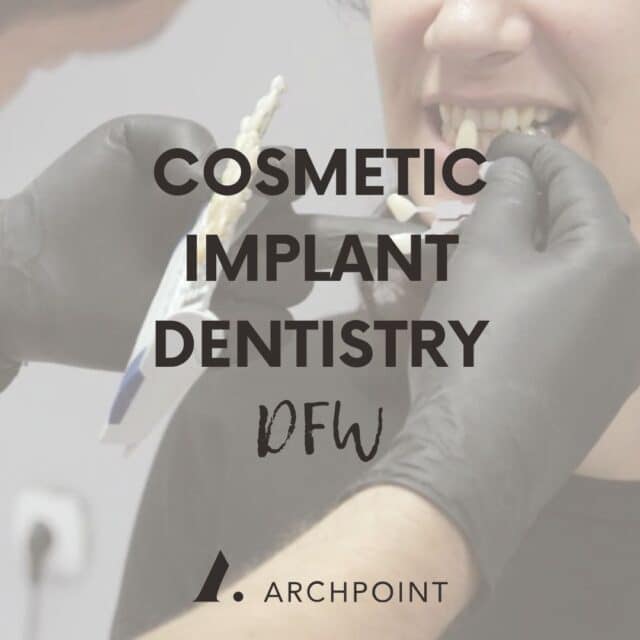 cosmetic dentist and dental implants