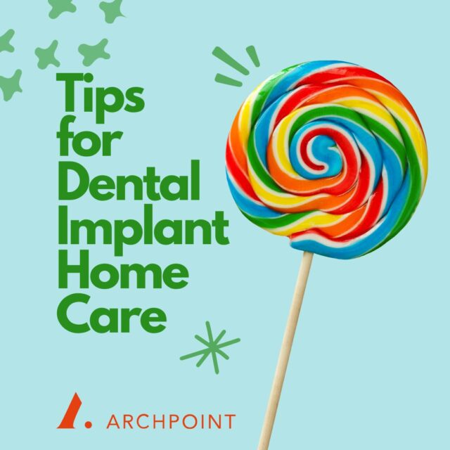 caring for dental implants
